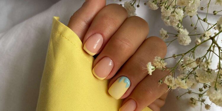 Summer ’25 Trends: Nails Butter-Yellow & Cherry Coded Designs